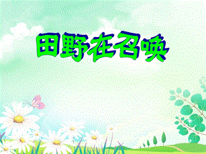 人音版音乐五年级下册第4课《田野在召唤》优秀课件.pptx