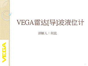 VEGA雷达[导]波液位计ppt课件.pptx