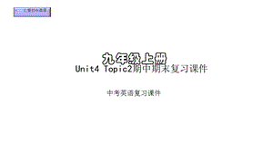 仁爱初中英语九年级上册U4T2期中期末复习课件(十一).pptx