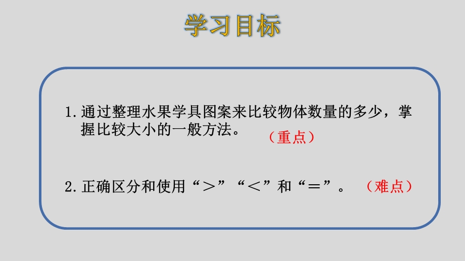 人教版数学一年级上册第三单元第2课时比大小课件.pptx_第2页