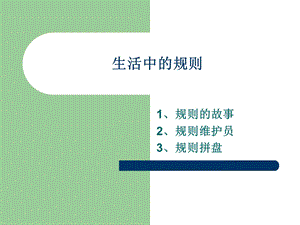 (实践)生活中的规则ppt课件.ppt