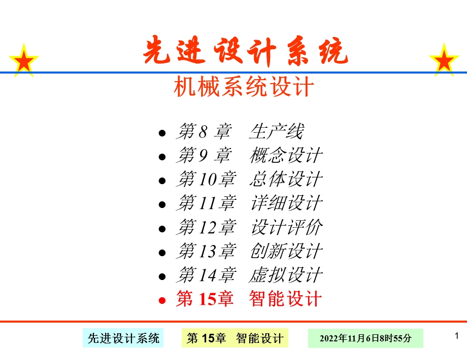 15章智能设计19讲ppt课件.ppt_第1页