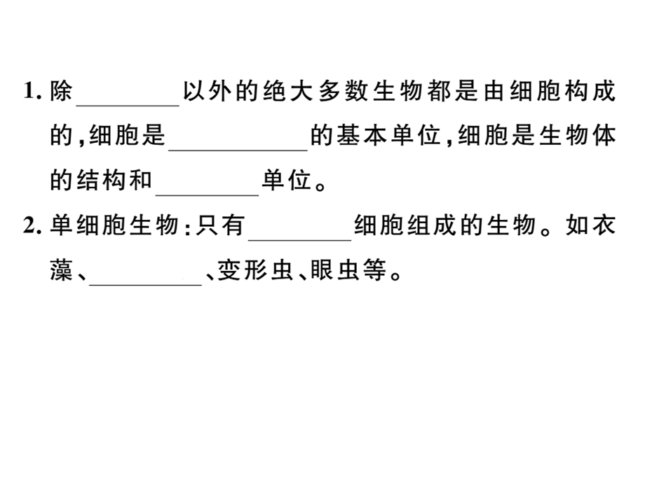 【北师大版】初一七年级生物上册《第3章细胞》习题(点击出答案).pptx_第3页