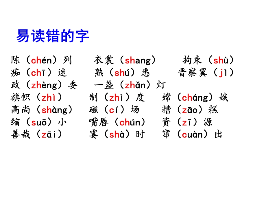 人教部编版六年级上册语文期末专项复习大全课件(生字、词语、句子、标点、背诵、阅读、口语、习作).ppt_第3页