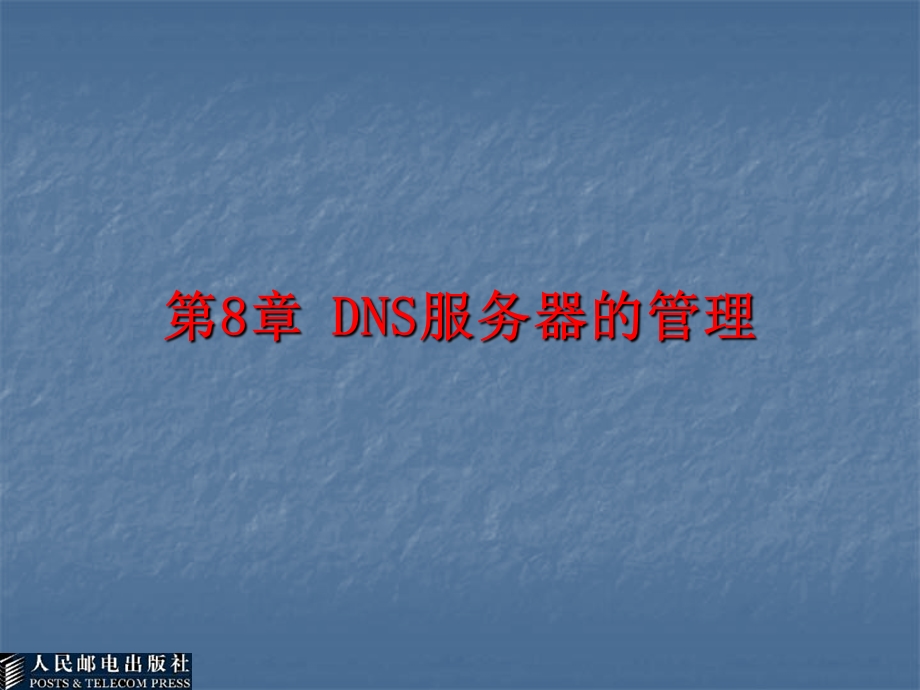 DNS服务器的管理ppt课件.ppt_第1页