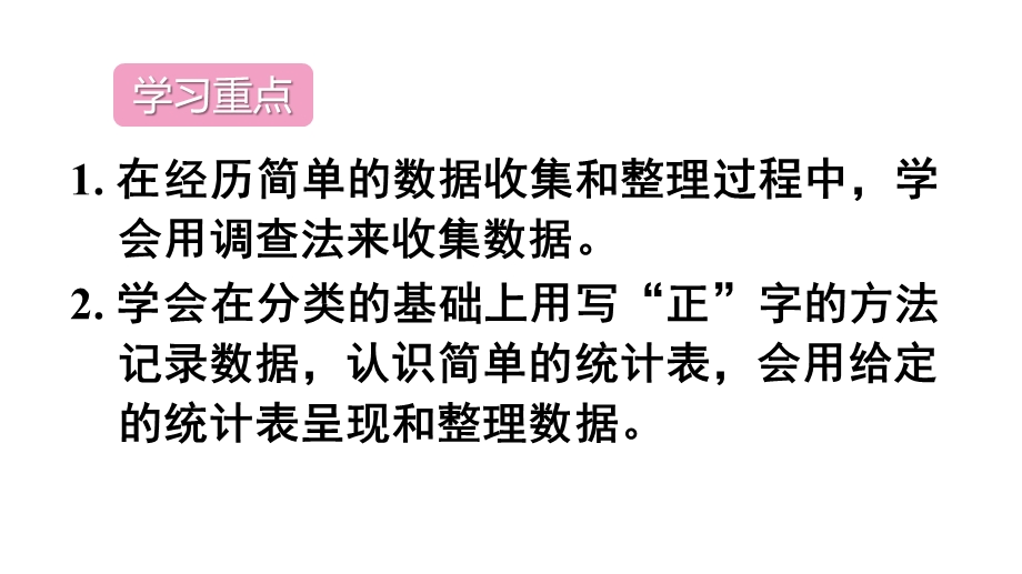 人教版二下《数据收集整理》单元重点知识归纳与易错总结课件.pptx_第3页