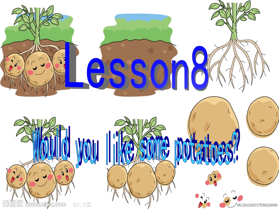 五年级英语上册Lesson8Wouldyoulikesomepotatoes课件5科普版.ppt_第1页