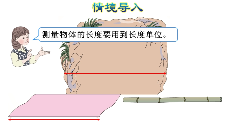 人教部编版二年级上册数学《认识厘米和用厘米量》课件.ppt_第2页