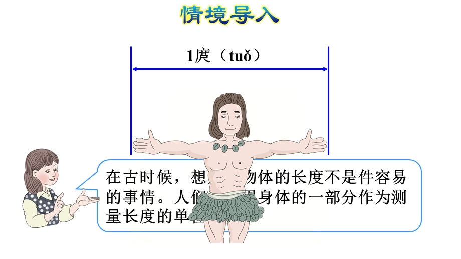 人教部编版二年级上册数学《认识厘米和用厘米量》课件.ppt_第3页