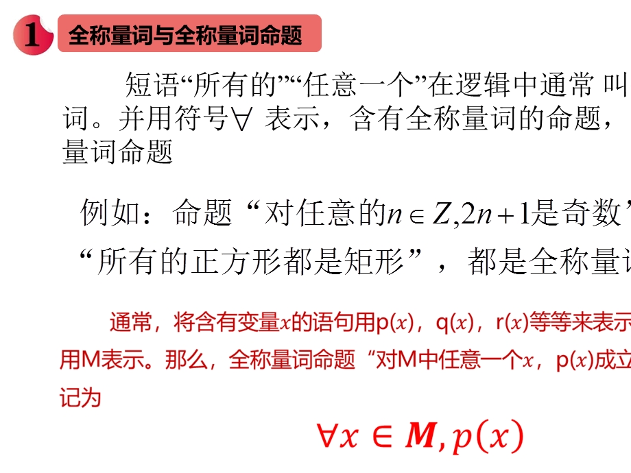 人教A版数学《全称量词与存在量词》系列1.pptx_第3页