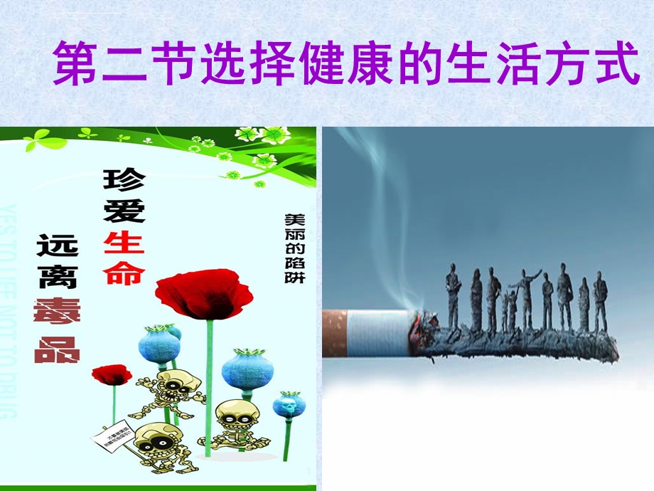 选择健康的生活方式ppt课件.ppt_第1页