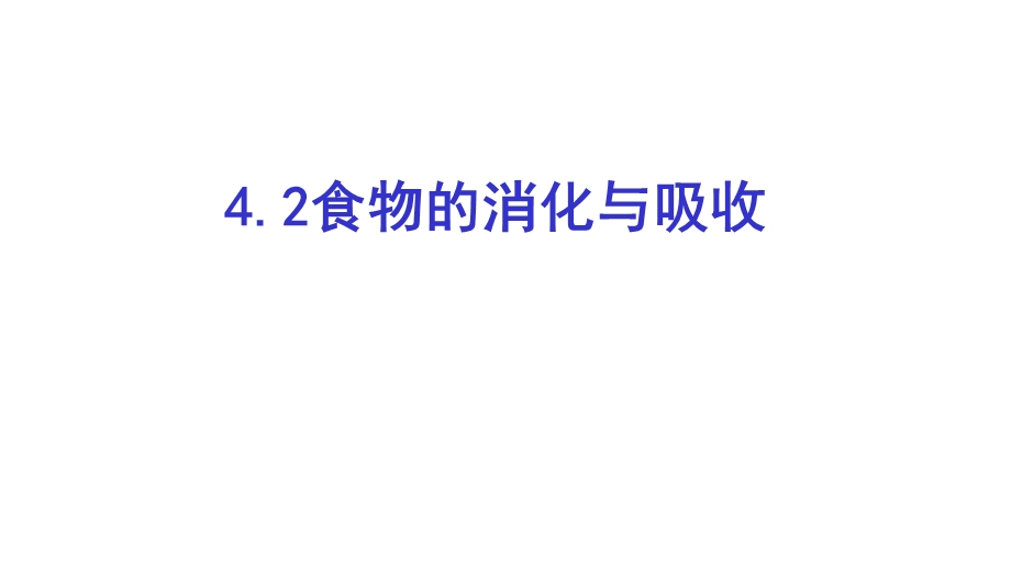 九年级科学上册第4章代谢与平衡42食物的消化与吸收课件浙教版.ppt_第3页