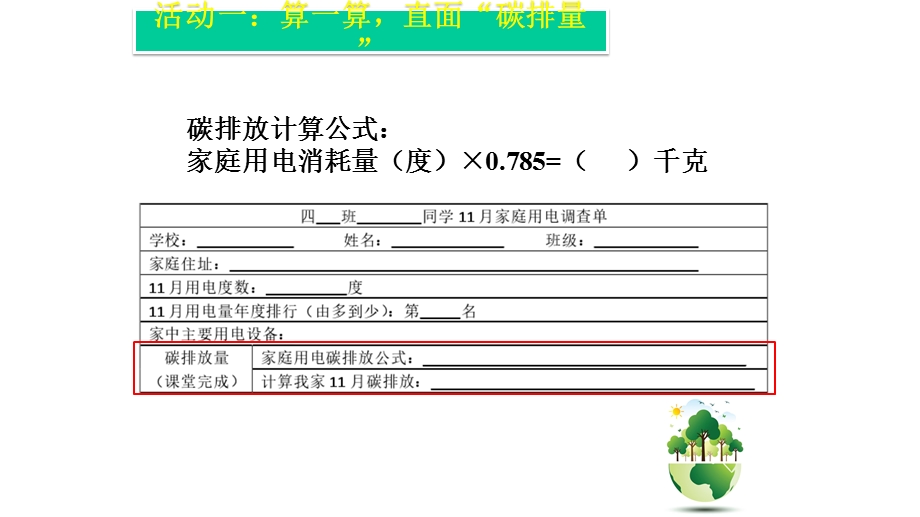 人教版四年级上册道德与法治版课件减少我们的碳排放.pptx_第3页