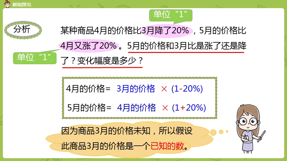 人教六(上)6单元《用百分数知识解决有关变化幅度的问题》课时3课件.pptx_第3页