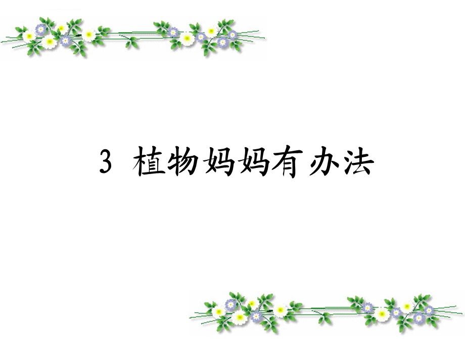 植物妈妈有办法课件.ppt_第1页