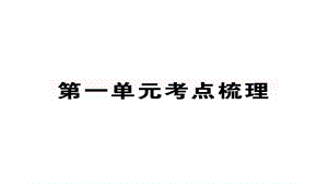 人教部编4年级语文上册课件期末专项复习全册1一8单元考点梳理.ppt