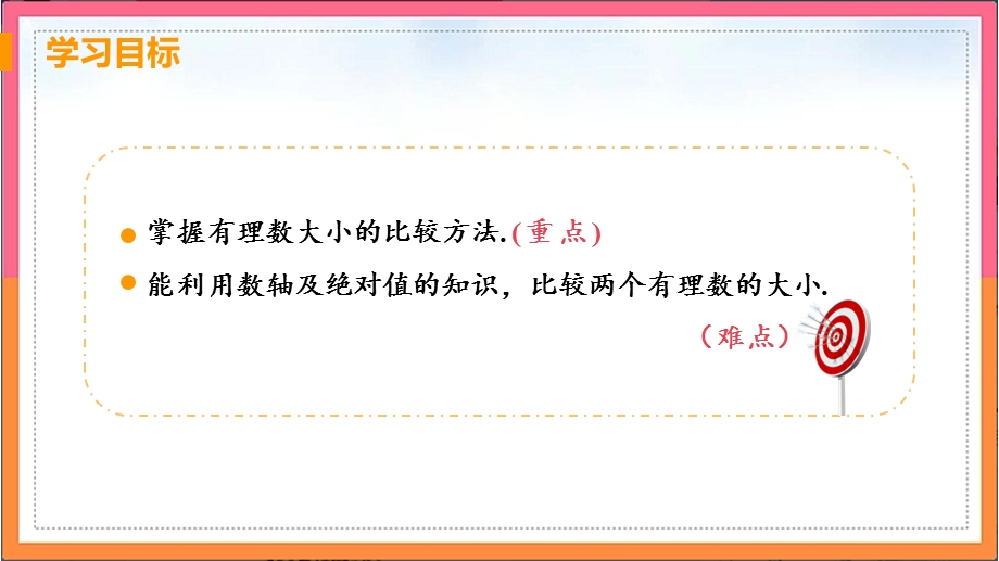 人教版七年级数学上册第一章有理数124课时2有理数的大小比较课件.pptx_第3页