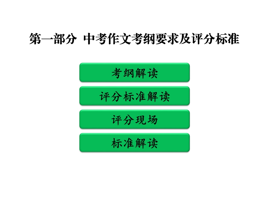 中考语文作文考纲要求及评分标准课件.ppt_第1页