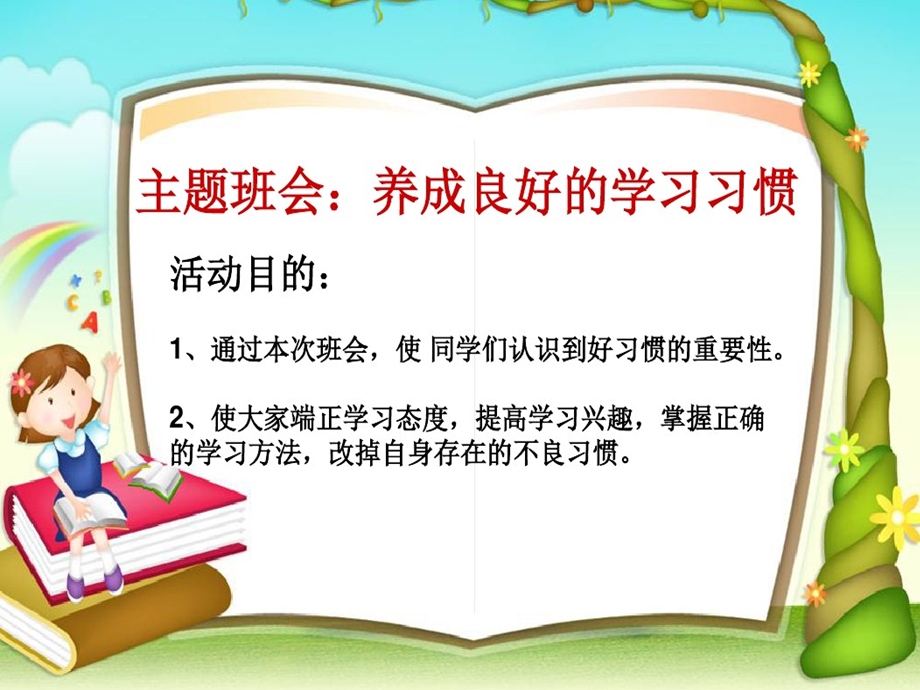 “养成良好的学习习惯”主题班会ppt课件.ppt_第3页