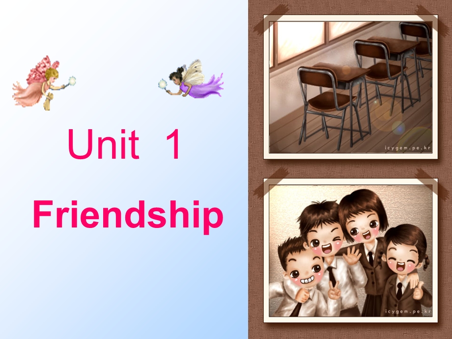 人教版英语必修一Unit1Friendshipwarmingupandreading课件.ppt_第1页