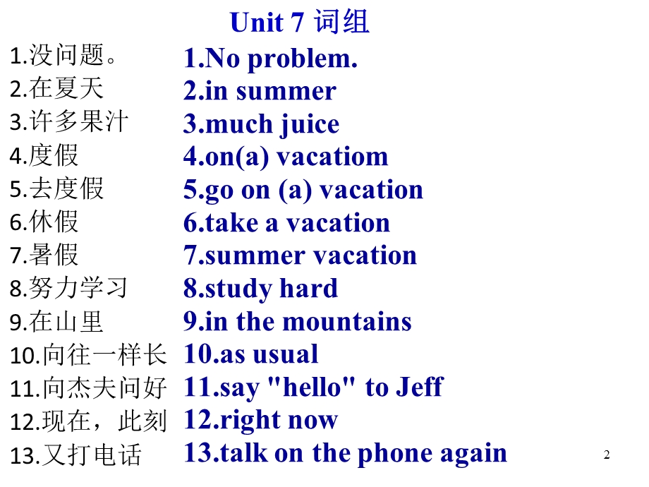 人教英语七年级下册unit7It‘sraining复习课件.ppt_第2页