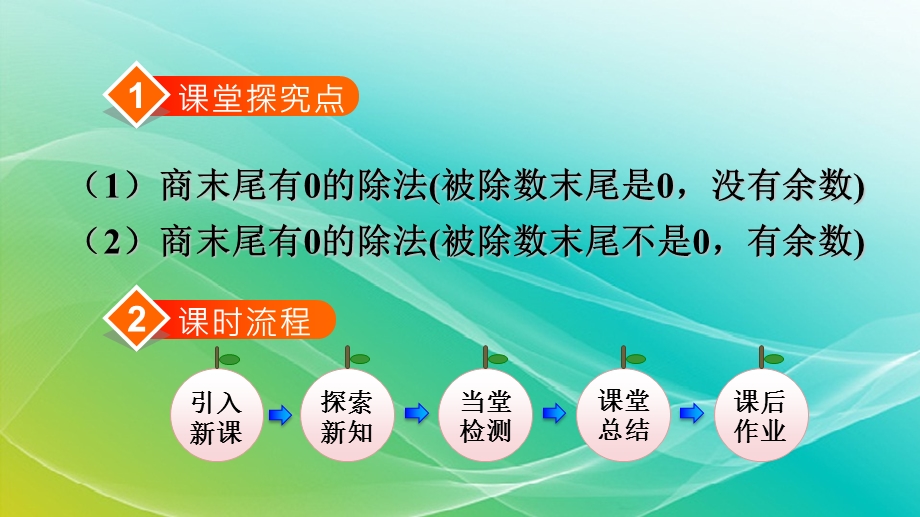 人教版小学数学三年级下册《商末尾有0的除法》授课课件.ppt_第2页