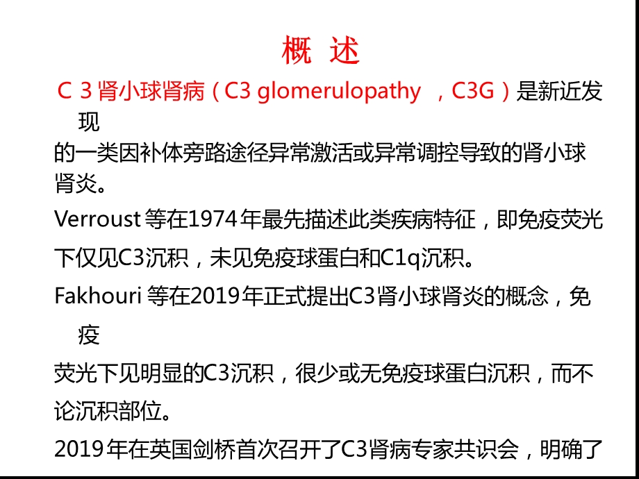 c3肾小球肾病ppt课件.ppt_第2页