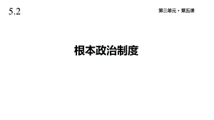 人教版道德与法治八年级下册《根本政治制度》课件.pptx