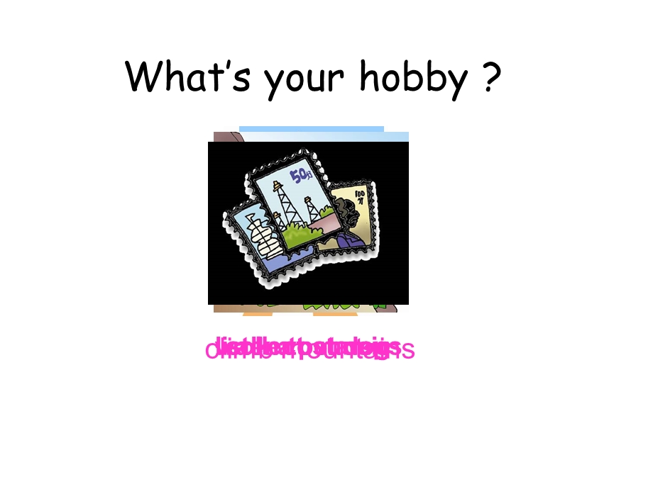 仁爱八年级英语上册Unit3OurHobbiesTopic1What’syourhobbySectionA课件.ppt_第3页