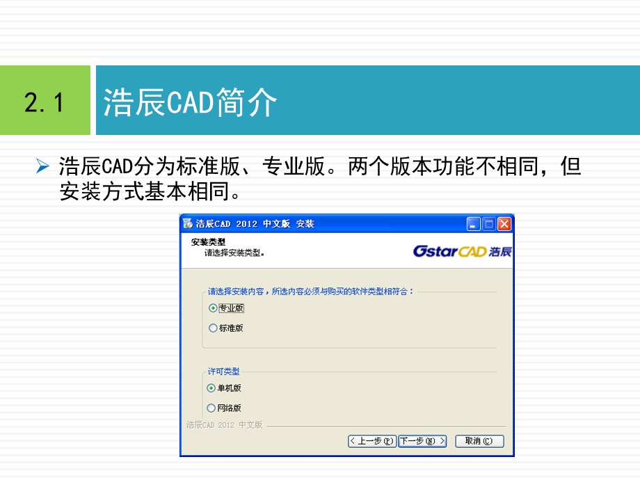 cad应用技术基础 第2章 浩辰CAD入门ppt课件.ppt_第2页