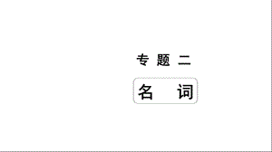 人教版中考英语词汇复习——专题二名词话题2称谓类课件.ppt