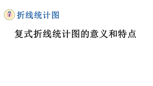 人教版数学五年级下册《复式折线统计图的意义和特点》优质教学课件.pptx