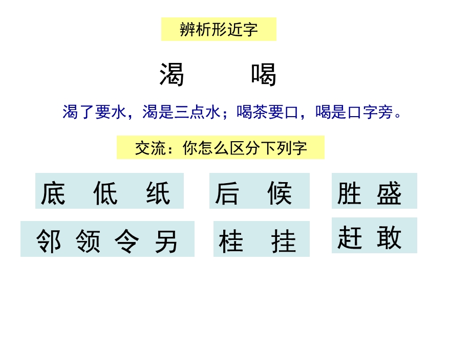 人教部编版二年级语文上册课件：复习(共23张).ppt_第3页