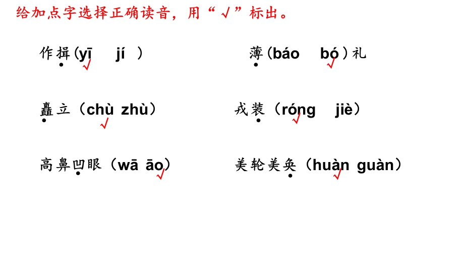 人教新课标版五年级下册语文易错字音汇总课件.pptx_第2页