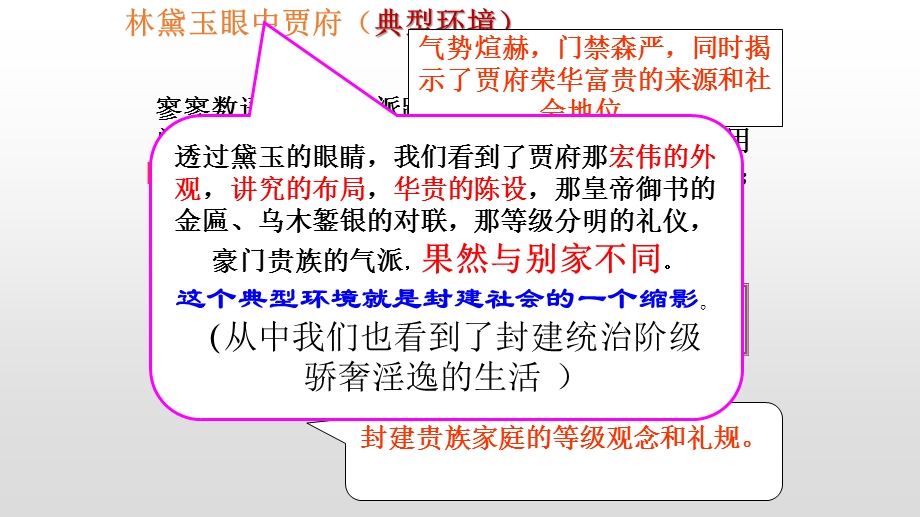 2019浙江学考基本篇目林黛玉进贾府复习课ppt课件.pptx_第3页