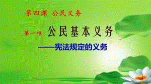 人教部编版八年级下册道德与法治：公民基本义务课件.pptx