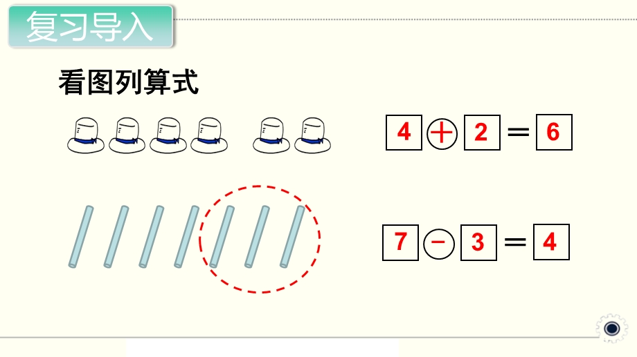 人教版一年级数学上册《6和7加减法解决问题》5103课件.pptx_第2页