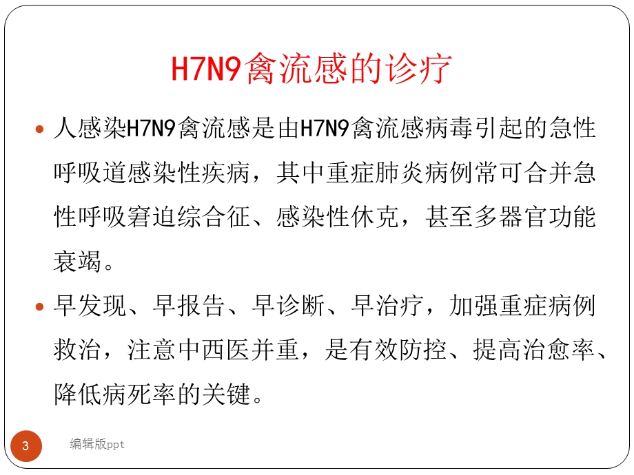 人感染H7N9禽流感诊疗消毒与防护课件.ppt_第3页