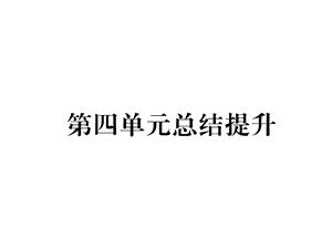 人教版九年级上册道德与法治第四单元总结提升课件.ppt