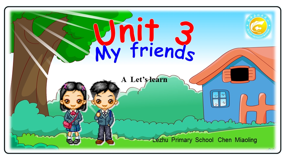 人教PEP小学英语四年级《MyFriends》全英说课稿课件.ppt_第1页