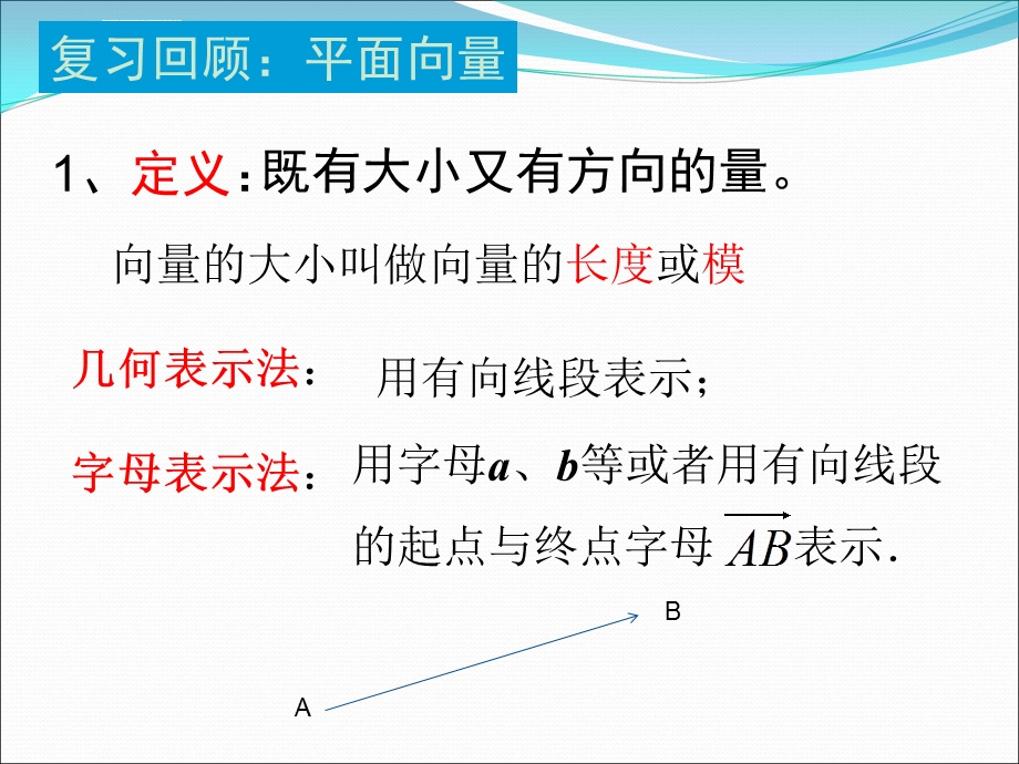 人教版高二数学必修2-空间向量《空间向量及其加减运算》课件.ppt_第2页