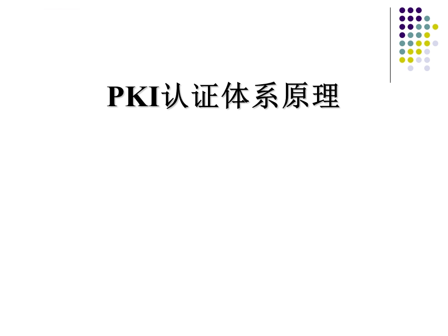 PKI认证体系原理ppt课件.ppt_第1页