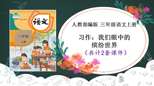 习作：我们眼中的缤纷世界课件PPT(2套).ppt