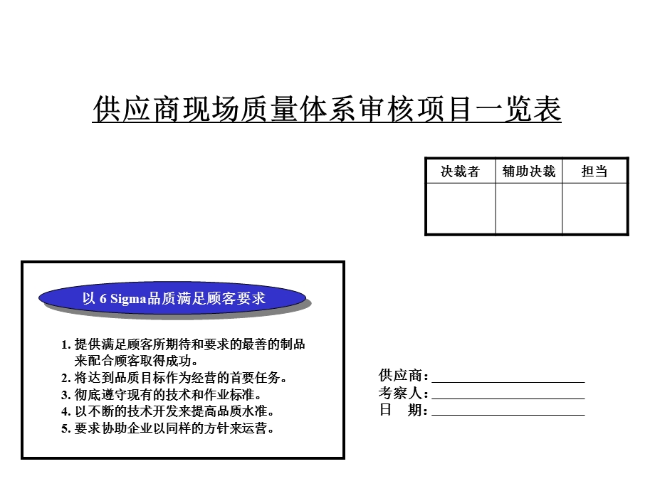 供应商现场质量体系审核课件.pptx_第1页