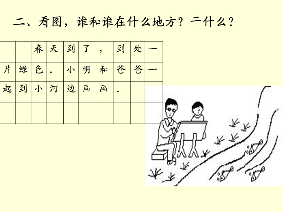 一年级上学期看图说话写话练习ppt课件.ppt_第3页