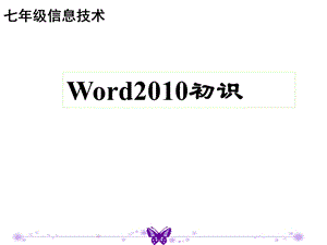 初中信息技术Word初识课件.pptx