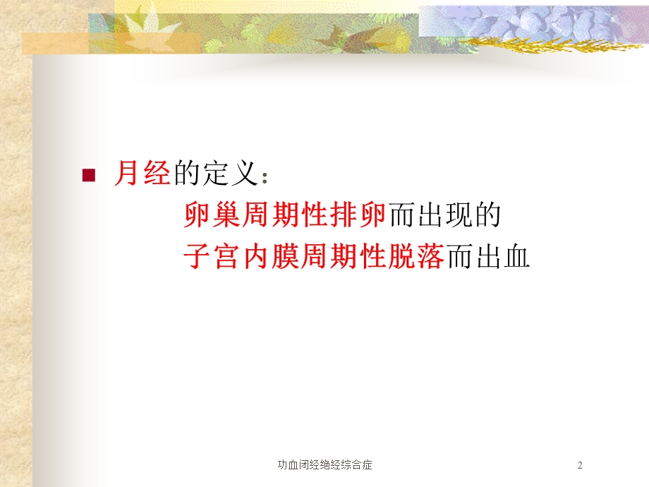 功血闭经绝经综合症培训课件.ppt_第2页