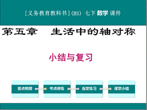 北师大版七年级下册数学第五章生活中的轴对称小结与复习优秀课件.ppt