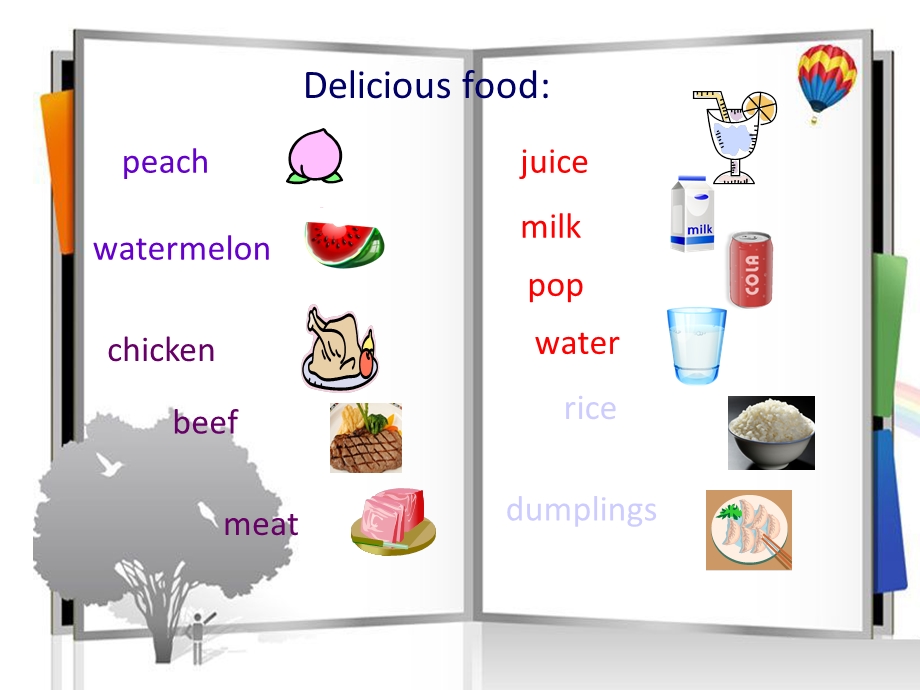 冀教版小学英语四年级下册Lesson21MyFavouriteFood公开课课件.ppt_第3页