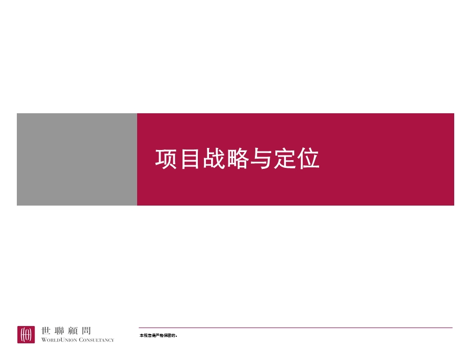 世联项目前期定位报告模板ppt课件.ppt_第1页